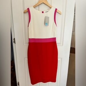 Boden Celia Ottoman Colorblock Sheath Dress